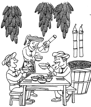 湘西瑶家风情(主题漫画民族风情)