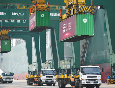 海洋联盟在天津港开通欧洲新航线