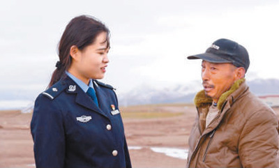“95后”女刑警扎根西藏双湖县我在高原守护平安