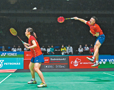 马来西亚羽毛球公开赛中国队收获一冠两亚