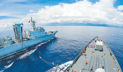 海军第四十批护航编队圆满完成任务返回湛江