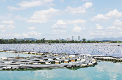 水面光伏电站助力马来西亚绿色电力发展
