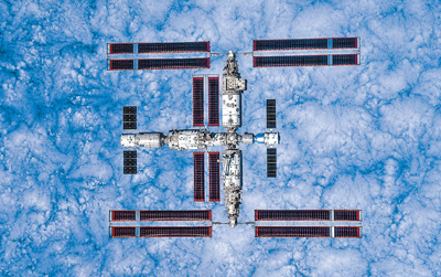 中國空間站全貌高清圖像首次公布
