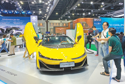 多款中国品牌新车亮相第四十五届曼谷国际车