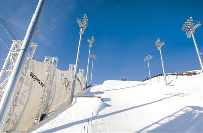 防风墙亮相冬奥赛场云顶滑雪公园