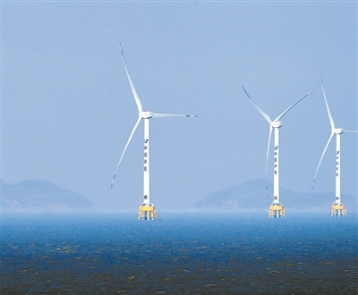 玉环海岛图片:图片报道风电产业