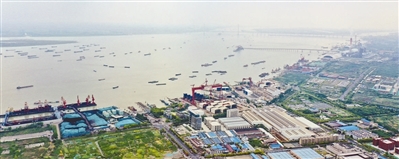 一季度长江干线港口货物吞吐量增长6.2%