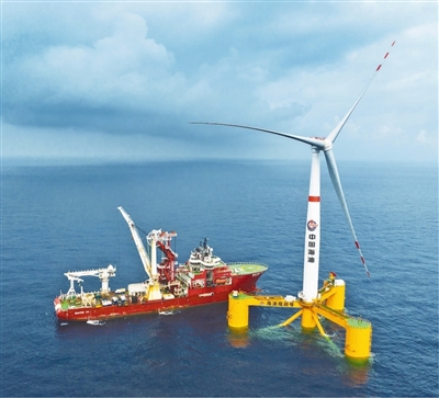 海上风电走向深远海—— “观澜”并网 输送绿电