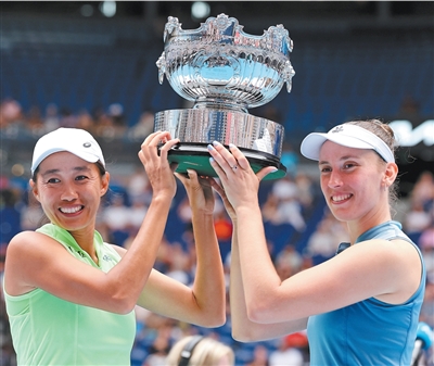 張帥奪澳網女雙冠軍傳承中國網球夢