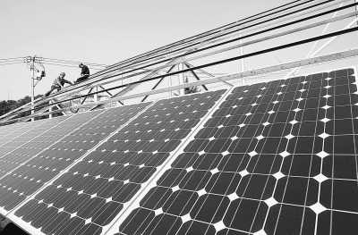 20千瓦光伏太阳能并网电站在安徽开建