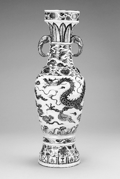 罐罐"——"至正十一年"铭青花云龙纹象耳瓶,首次从大英博物馆回到故乡