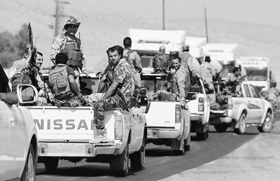 伊政府军夺回摩苏尔大坝 伊拉克战局现转机（图）