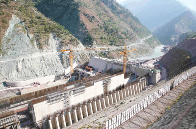 中方承建巴基斯坦最大在建水电项目进展顺利