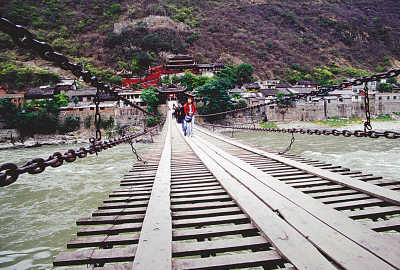 四川泸定县泸定桥.汪顺陵 摄