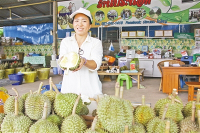 中国是泰国榴莲最重要的出口市场之一