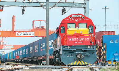 中国铁路网愿景促进邻国互联互通
