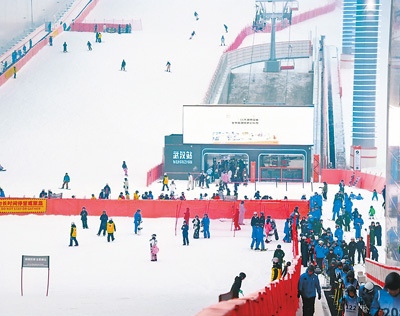 华中地区又添室内滑雪场