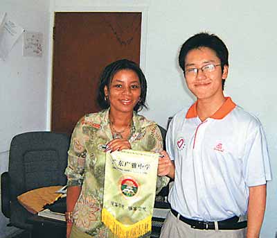 首位塞舌尔汉语教师(中国青年志愿者在海外(5