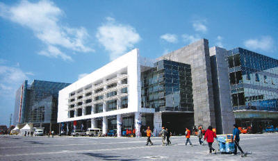 中国国际展览中心新馆开馆(中国之窗)
