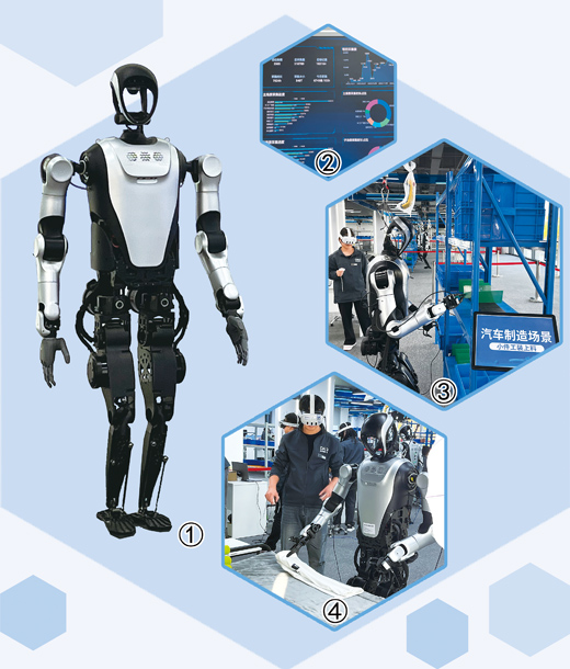 人形机器人“上学”记：探访国内最大的人形机器人训练场