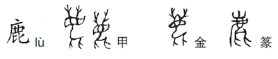 "鹿"和"鲁"字溯源