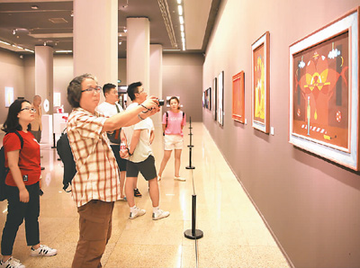 匈牙利当代艺术在京中国美术馆展出