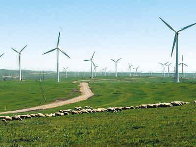 北京用电需求日益增长 内蒙古风力发电保奥运
