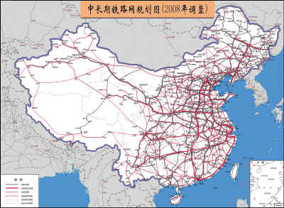 2020年中国铁路将达12万公里