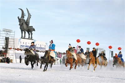 冬季旅游那达慕期间将举办20余项冬季旅游活动