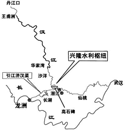 南水北调中线工程从汉江丹江口水库引水,沿唐白河流域和黄淮海流域